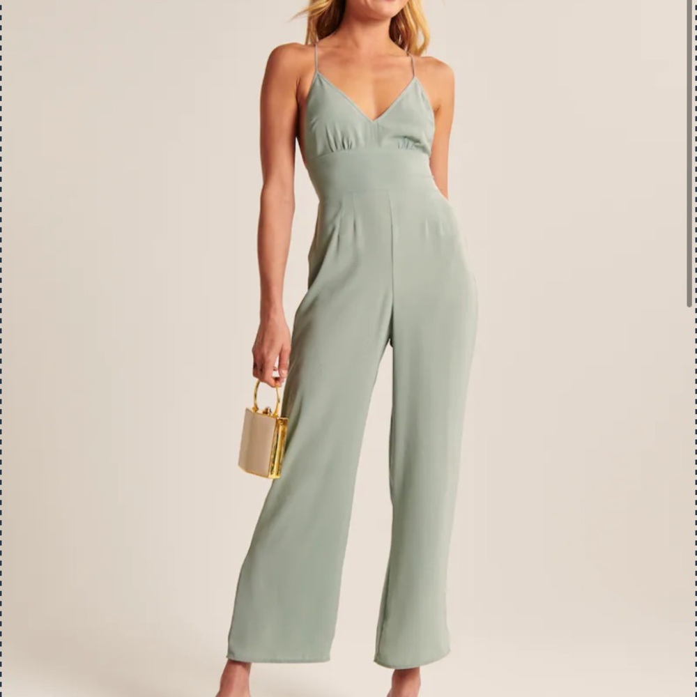 cross back jumpsuit